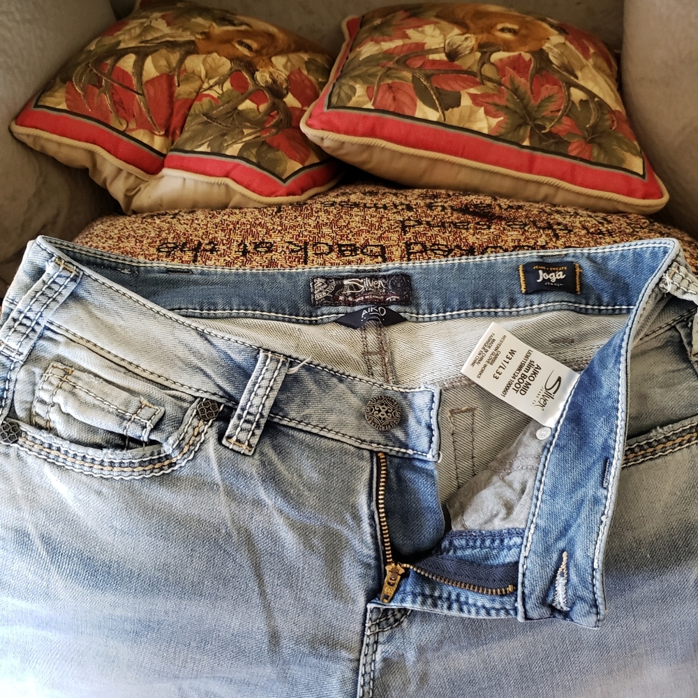 Silver jean